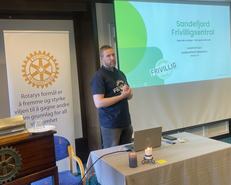Imponerende aktivitet i Sandefjord Frivilligsentral!