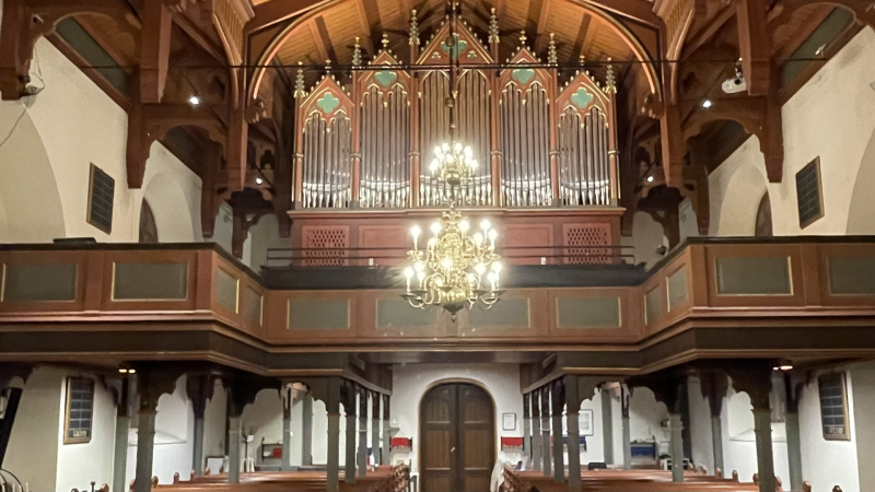 Blåtur med historisk sus – og orgelbrus!